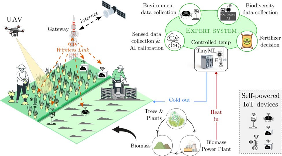 Sơ đồ ý tưởng dự án EMERALD / EMERALD project concept diagram